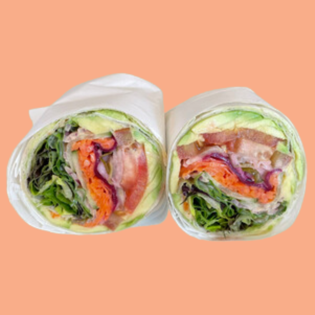 Avocado Salad Wrap